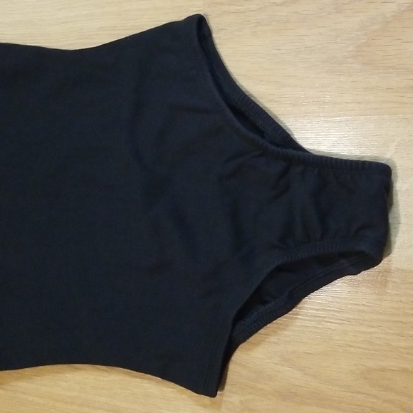 George pullover black bodysuit girls medium 7-8 EUC - Picture 4 of 4